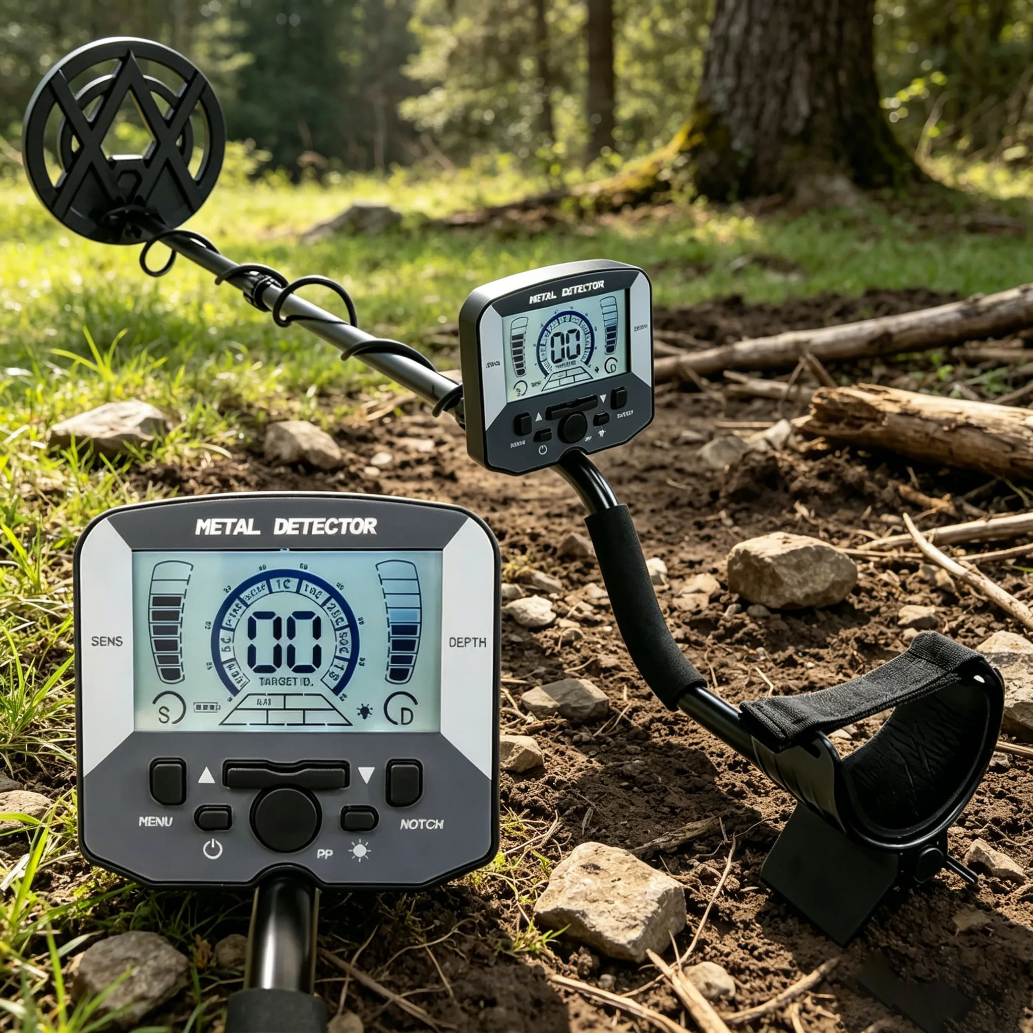 

NEW Underground Treasure Detector | MD8060 Adjustable Metal Detector | High Accuracy High Sensitivity for Gold Jewelry Coins