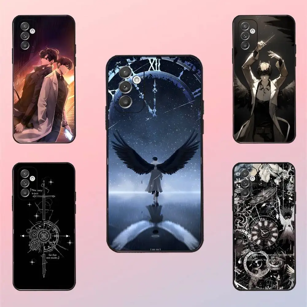 

O-Omniscient R-Reader Phone Case For Samsung S 25,24,23,22,30,21,10,9,Ultra,Plus,Lite,FE,4,5 G Black Soft Case