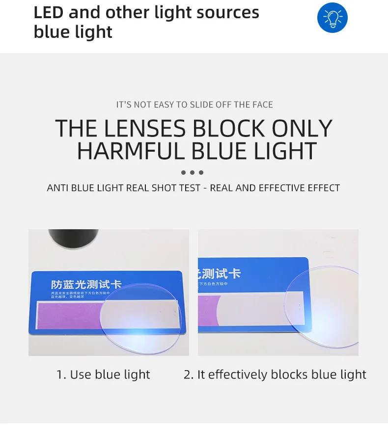 Sehr Dioptrien +4,25 4,5 5,0 bis +8,0 Lesebrille Ältere Männer Frauen Große Rahmen Anti Blaues Licht Presbyopie Brillen Leser – Detail 9