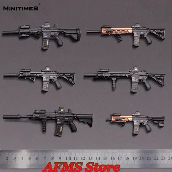 MINITIMES 1/6 Scale Collectible HK416 HK416 Series M4 Series Rifle Gun Weapon accessory Fit 12