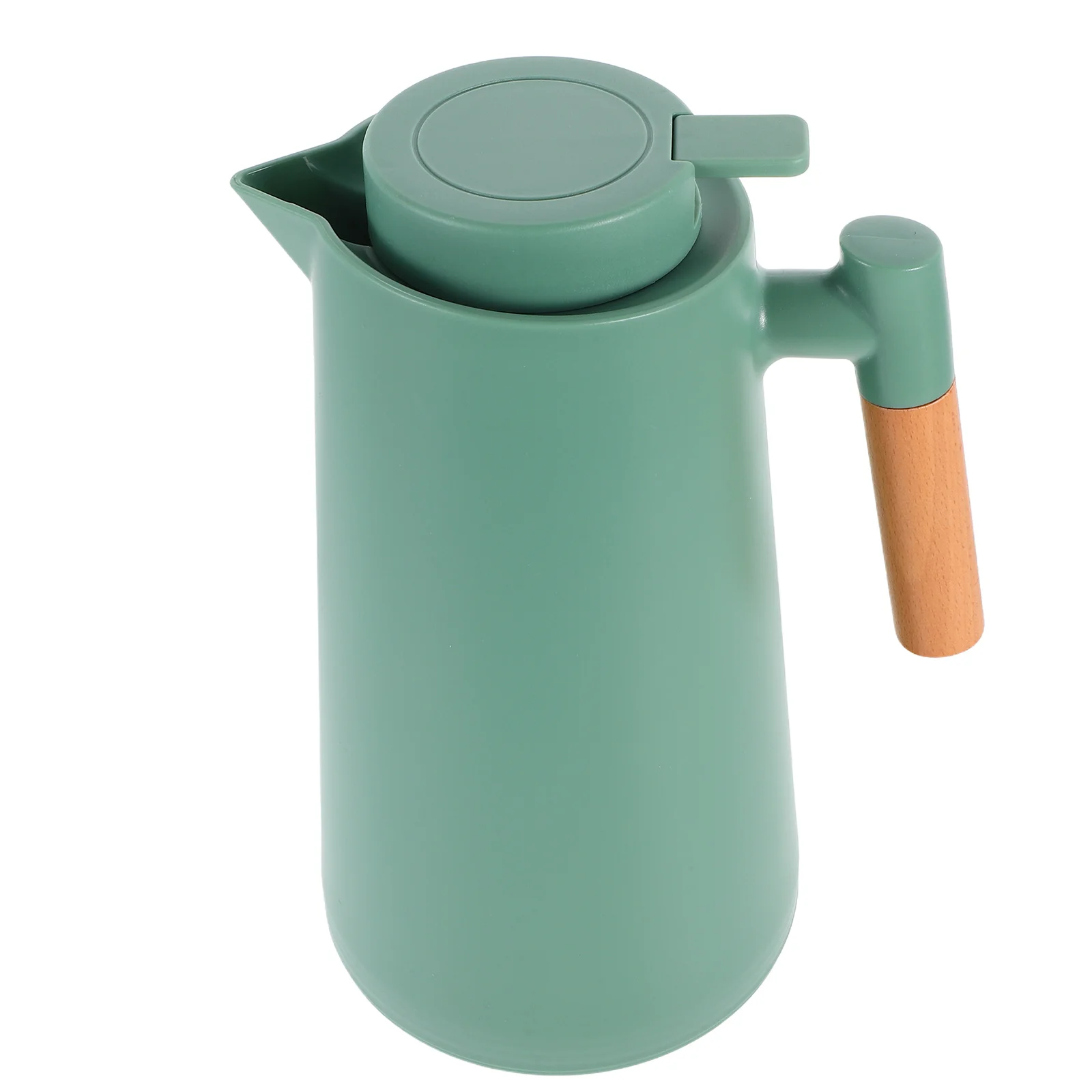 

Thermal Coffee Pot 34Oz Glass Lined Insulated Beverage Dispenser Hot Liquid Carafe for Parties Office Outdoor Use