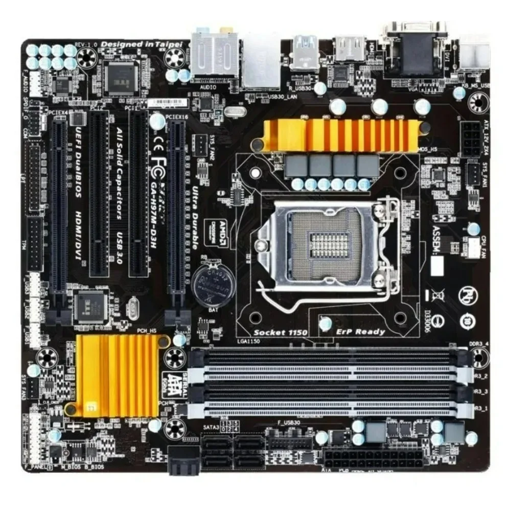 Used For Gigabyte GA-H87M-HD3 H97M S3P main board Support 1150 pins Support