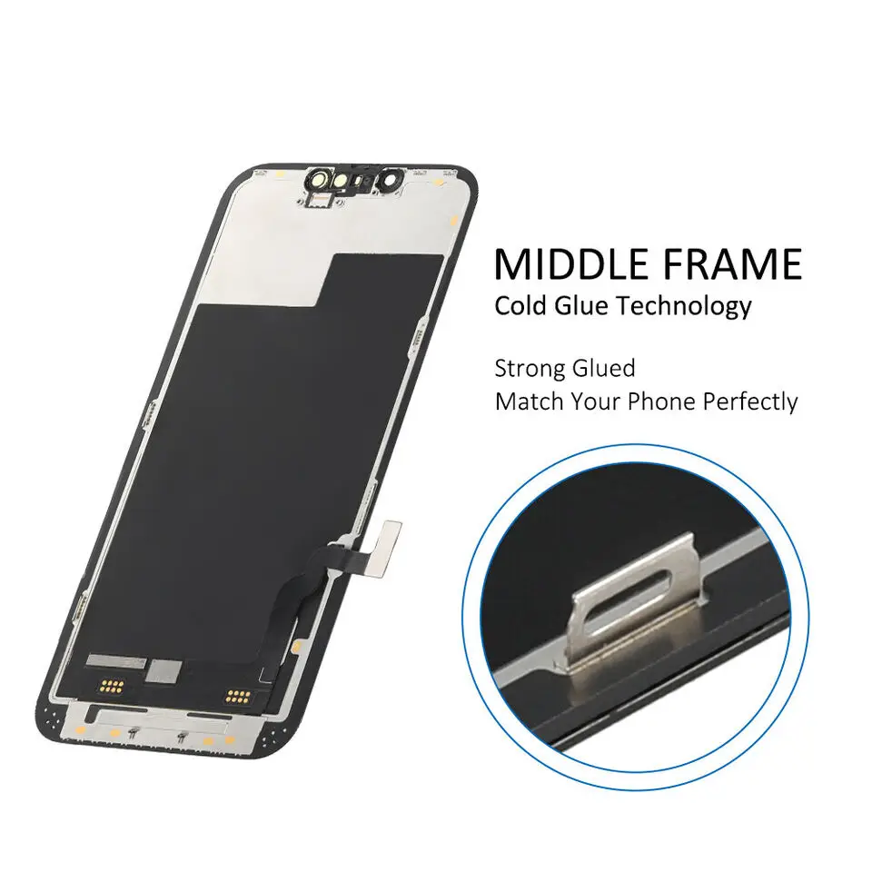 A2633 A2482 A2631 A2634 A2635 Pantalla OLED For IPhone 13 LCD Display Touch Screen Digitizer Assembly Replacement With 3D Touch
