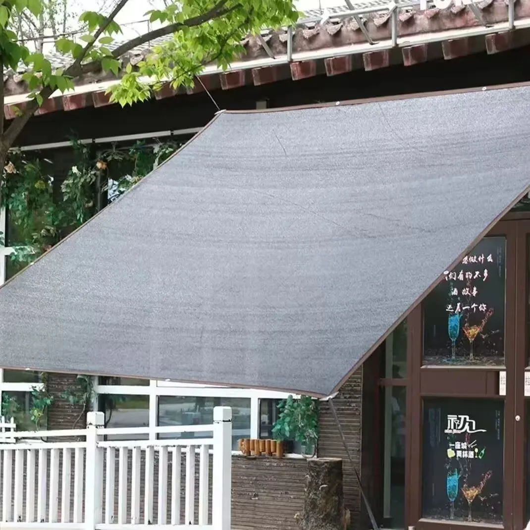 UV Protection Black Sun Sailing Succulents Plants Protection Cover House Sun Shelters 75% Shading Garden Greenhouse Sunshade Net