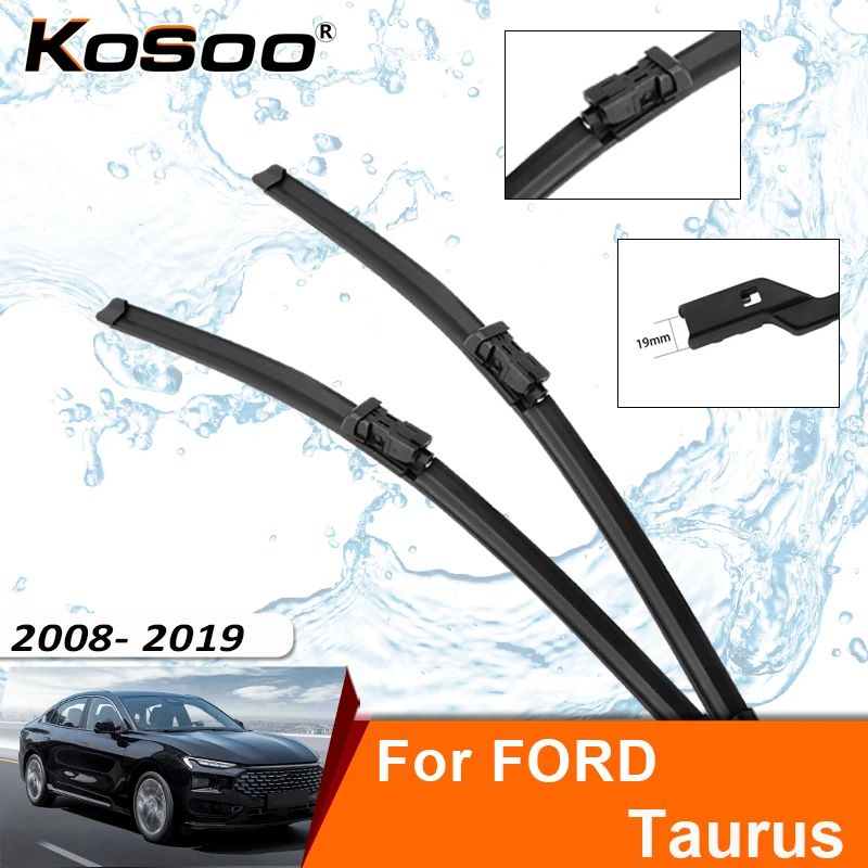 Щетка стеклоочистителя для FORD Taurus 2008-2019, резиновая насадка для лобового стекла, аксессуар для переднего стеклоочистителя