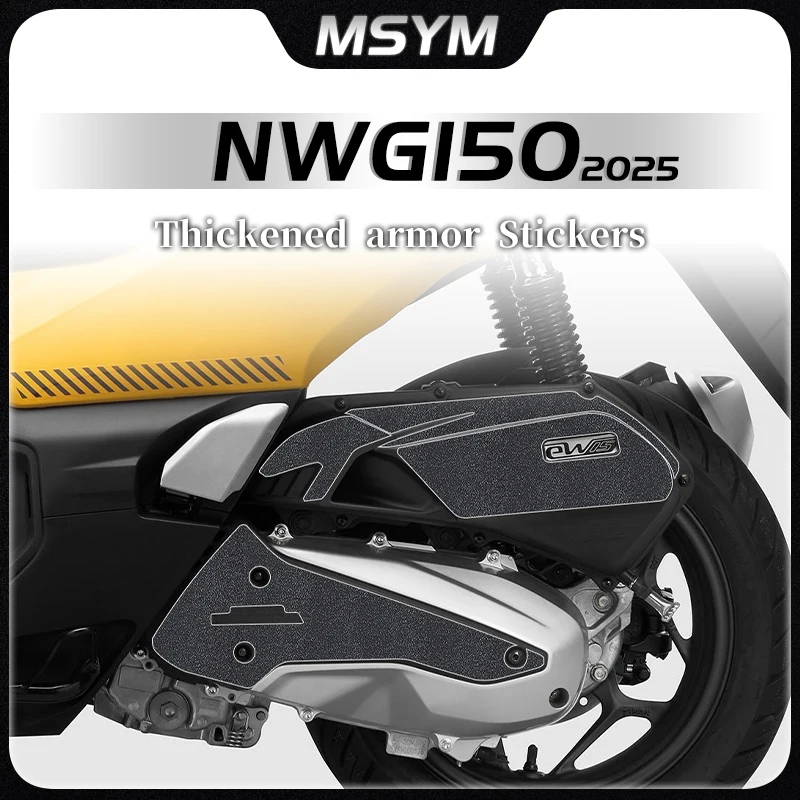 

For HONDA NWG150 NWG 150 2025 Thickened armor stickers fuel tank stickers scratch resistant and waterproof parts accessories