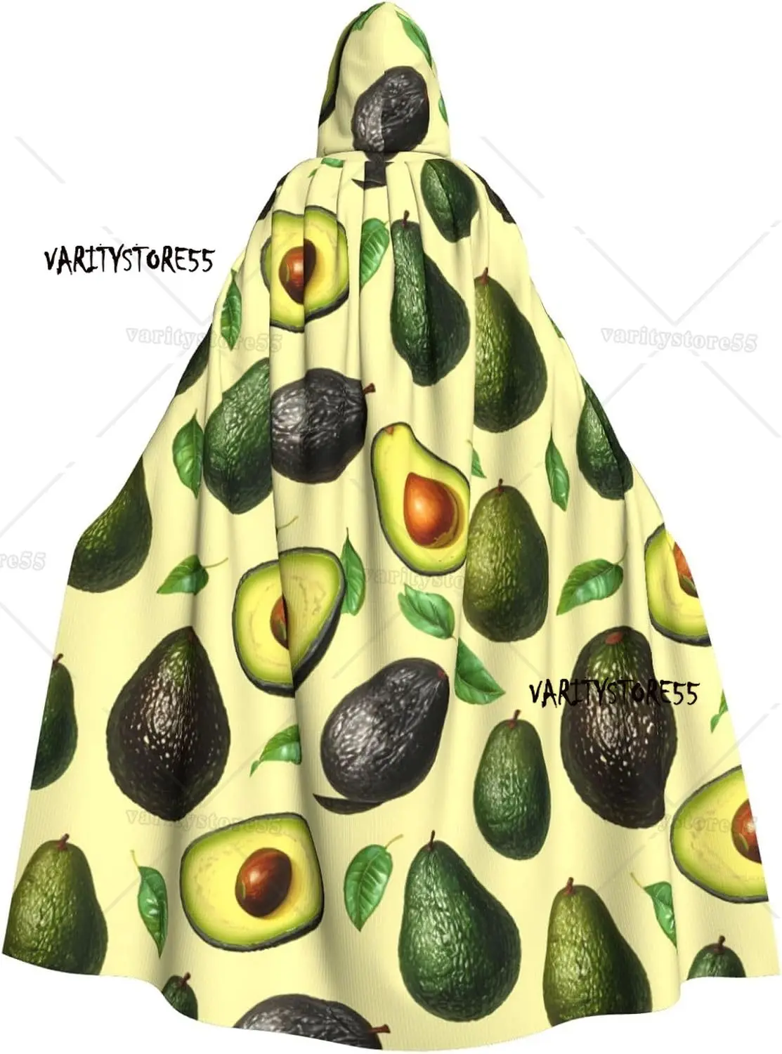 

Накидка унисекс с капюшоном «Авокадо» идеально подходит для ролевых костюмов на Хэллоуин