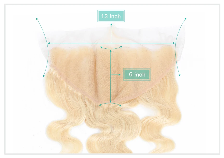 613 Blonde Body Wave 13x6 13x4 HD Lace Frontal PrePlucked Brazilian Remy Human Hair 5x5 HD Lace Closure 180% Density Closure 4x4