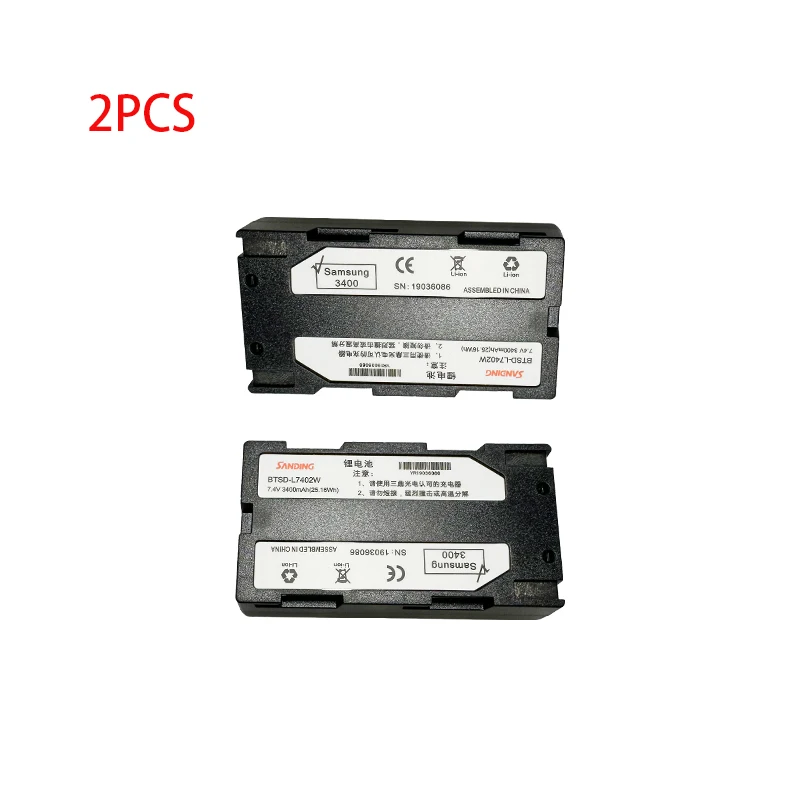 

2PCS BT-L7480 Battery For GPS RTK South S82, Ruide R90i / R6, Kolida K5 / K9, Sanding T66 / T20 / T23 Series And H5 Hand Thin