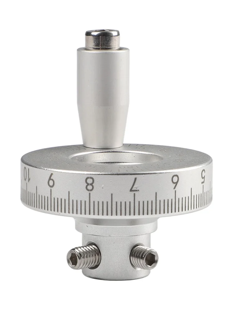 42mm Handwheel 42mm Wheel Lathe Hand Wheel Engraved Scale Heat Resistant High-Strength Material Long-Lasting Markings