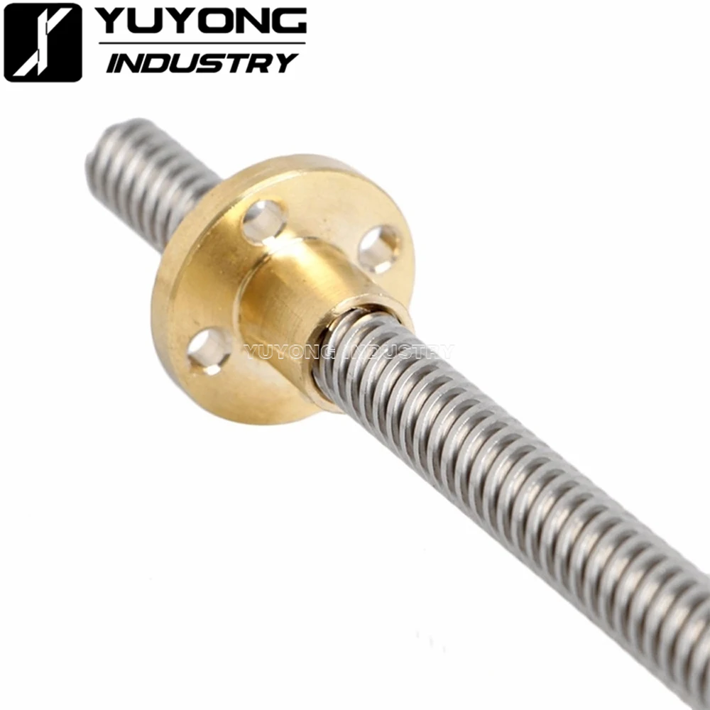 1pc TR8 ACME BRASS NUT for TR8x2/TR8x4/TR8x8 lead screw for Reprap 3D printer and CNC mill