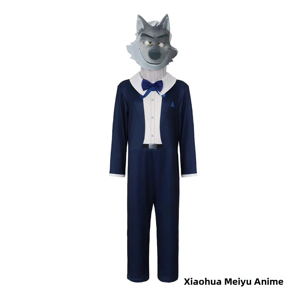 زي الهالوين The Bad Guys Big Bad Wolf، زي تنكري للمسرح، زي نسائي تقليدي، للتجارة عبر الحدود