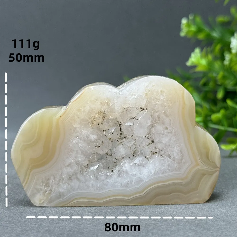 Natural Gem Yellow Agate Geode  Cloud Energy Meditation Aura Healing Prayer Sacrifice Home Feng Shui Ornaments Gifts