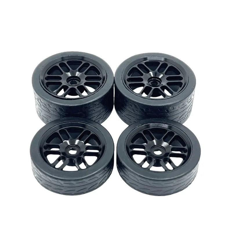 Metal Upgrade Remote Control Car Racing Wheel Hub Tire Fit For WLtoys 244016 LOSI Micro-B 1/24