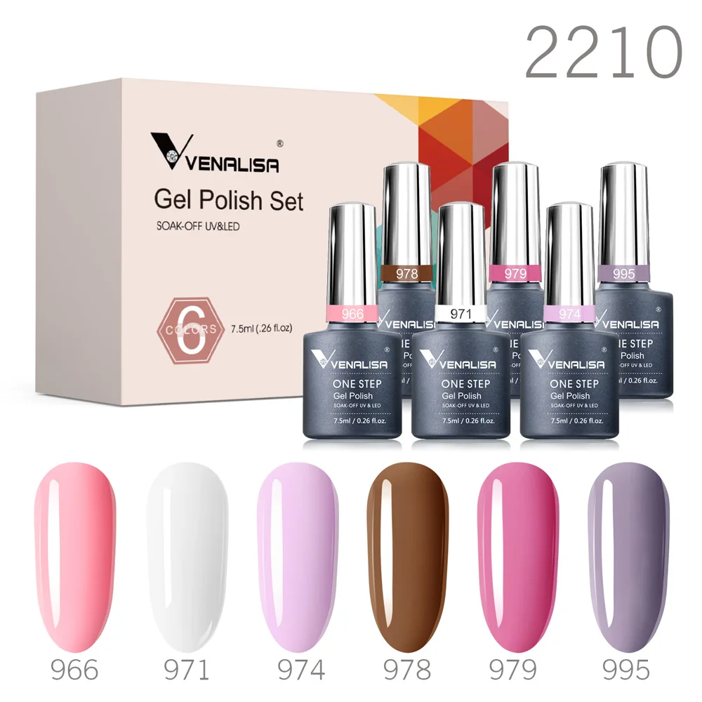 Venalisa Gel Nagellak Kit Hema Vrije Gelei Gel Herfst Kleur Collectie Herfst Nail Art Gel Vernis Doorweekt Uvelde Semi Permanent