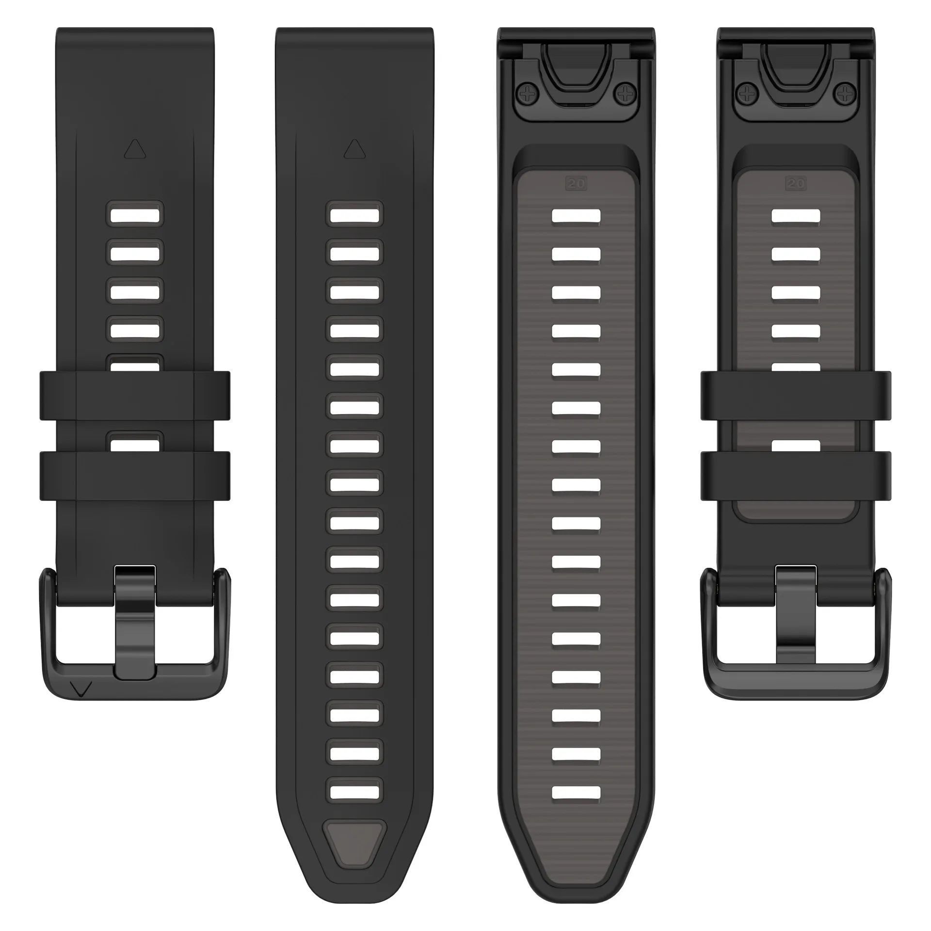 Garmin Fenix ​​8 51mm 47mm Quick Fit 공식 팔찌 손목 밴드 Fenix ​​7X 6X 5X Pro Enduro3 밴드 용 26mm 22mm 20mm Slicone 스트랩