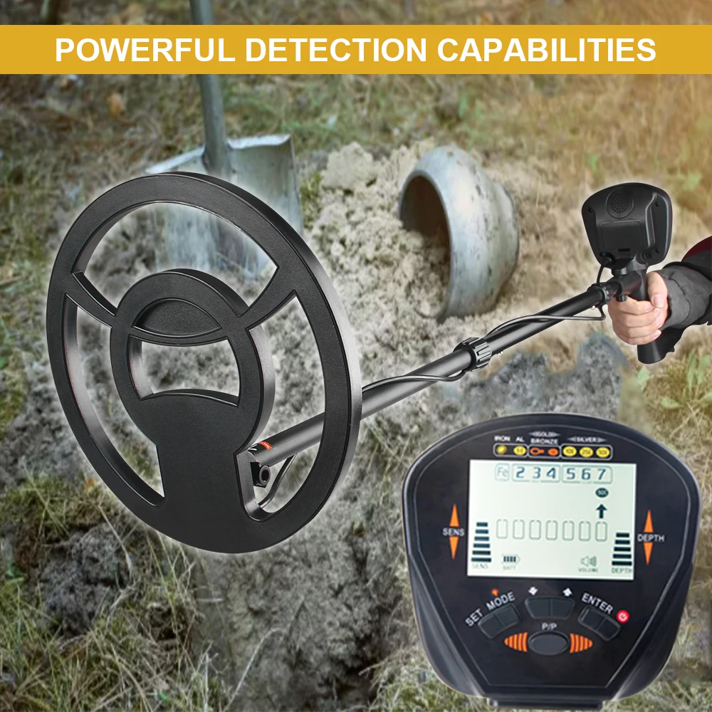 Metal Detector MD-830 Underground Depth 2.5m Scanner Search High precision Gold Detector Treasure Hunter Detecting Pinpointer