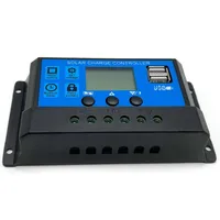 Solar Charge Controller with Adjustable LCD Display Timer Setting EESBAO News 12V PWM 10A 20A 30A 40A 50A 60A 70A 80A 90A 100A