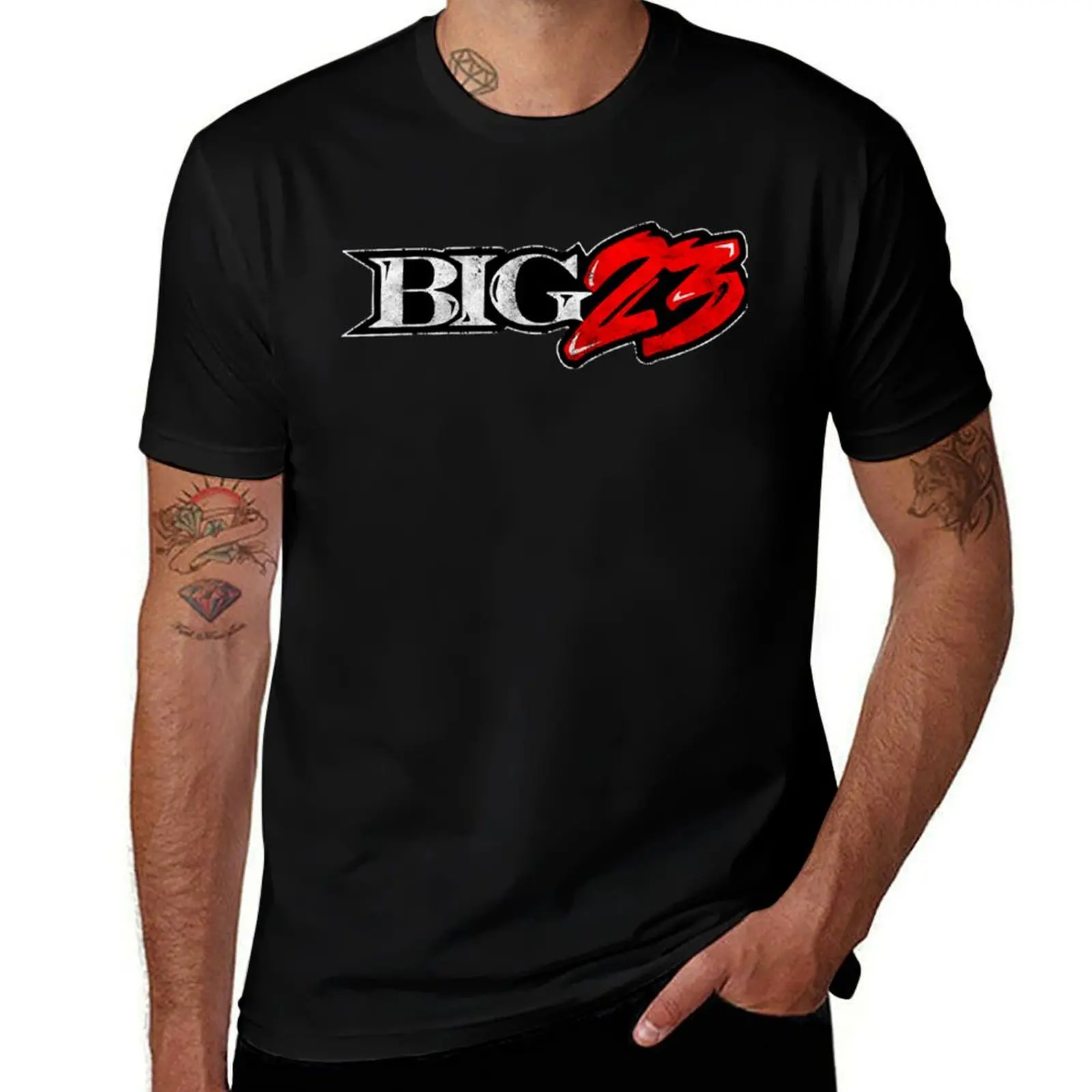 

Jaydayoungan Merch Big 23 T-Shirt Soft Basic Cotton Short Sleeve Tee