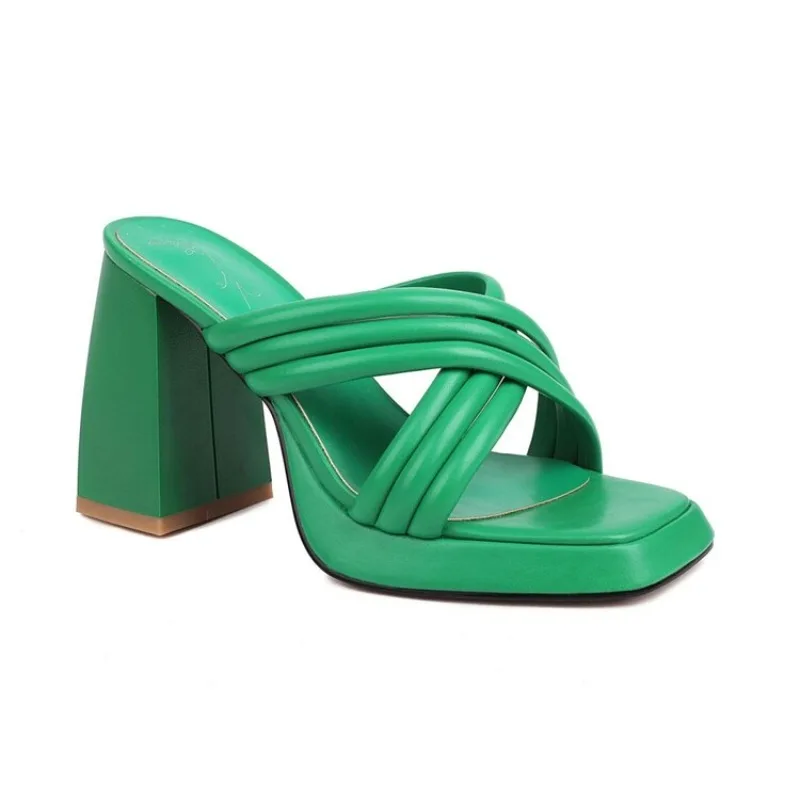 

Женские сандалии Женская обувь для вечеринок Сандалии для женщин и женщин Женские босоножки на толстом высоком каблуке простые и элегантные