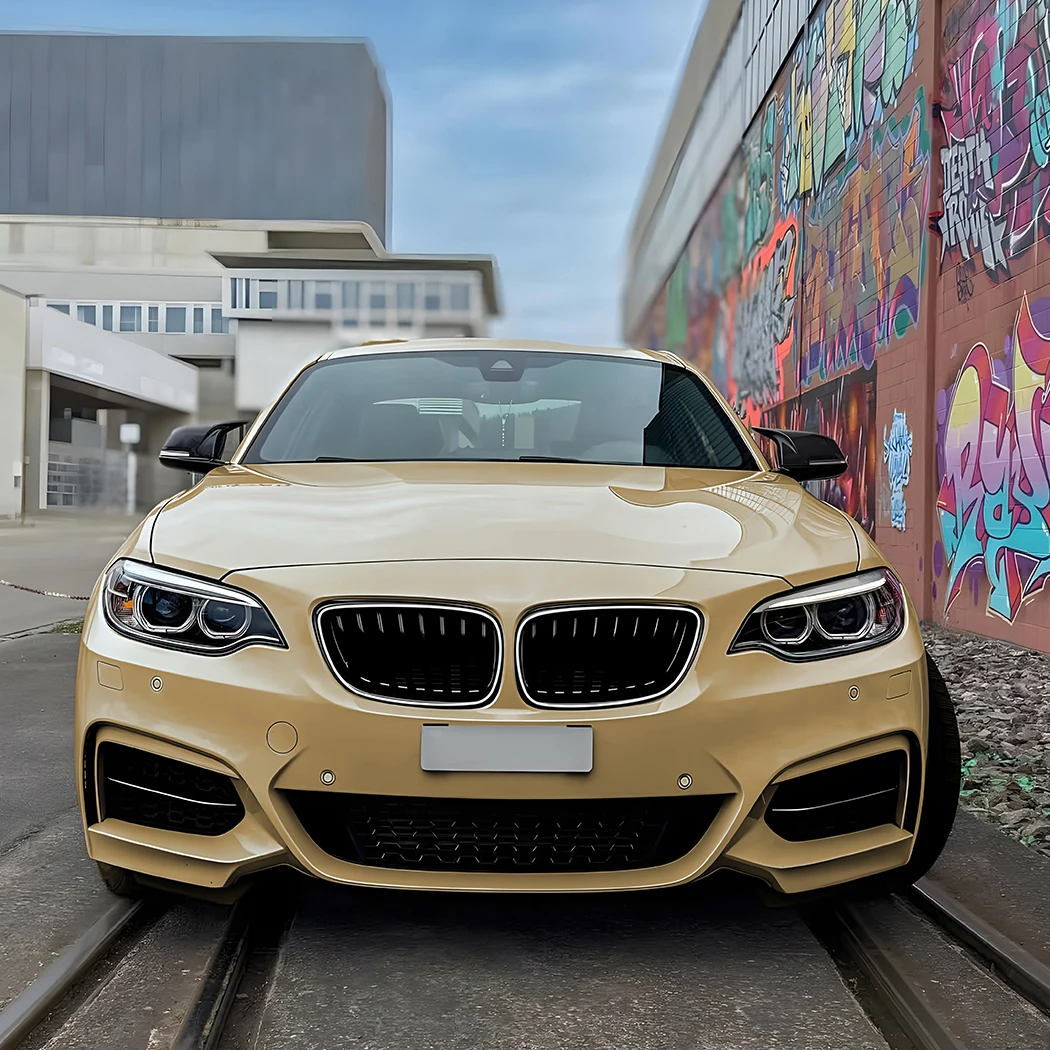 

Решетка радиатора с подсветкой, черная, двойная, для BMW 2 серии F22 F23 2014-2019, передние решетки, гоночные решетки