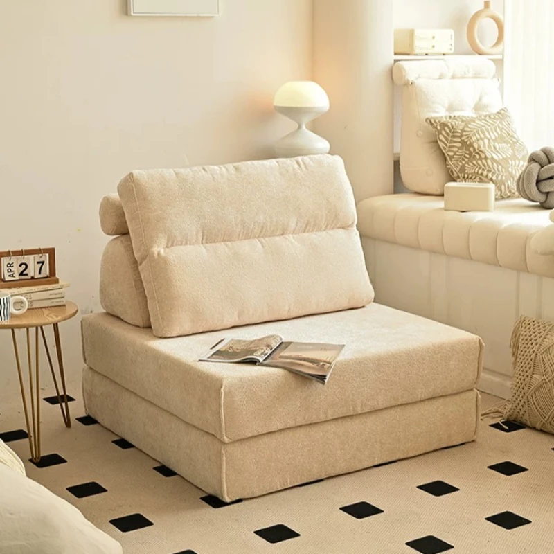 Foldable Bed Compressed Couch Boneless Modular Creative Gaming Sofas Relaxer Minimalist Divano Letto Livingroom Furniture