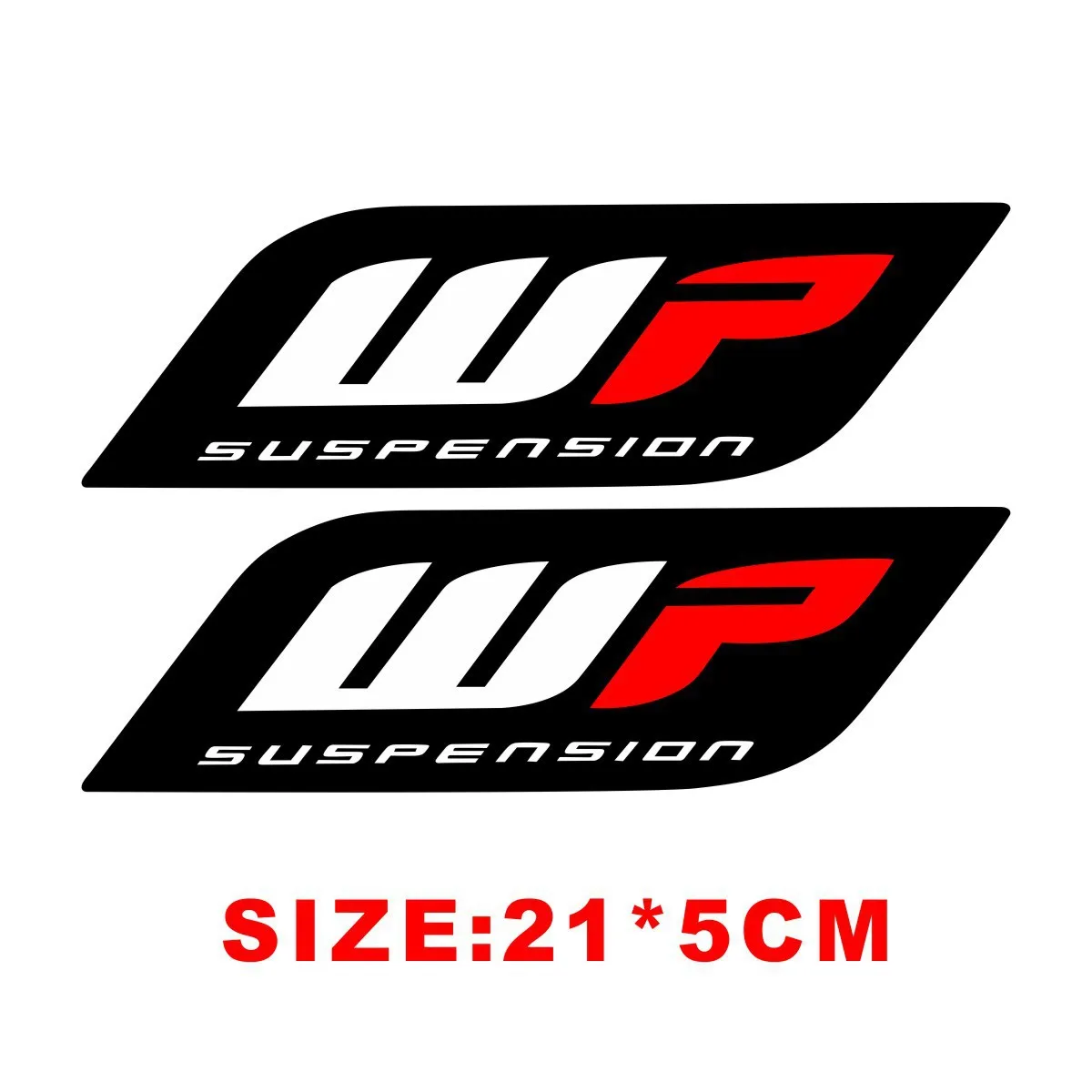 Motorrad-Vordergabel-Aufkleber Motocross Wasserdichte Gabel-Aufkleber für Showa KYB WP Stoßdämpfer Coole Vinyl Langlebige Federungsaufkleber