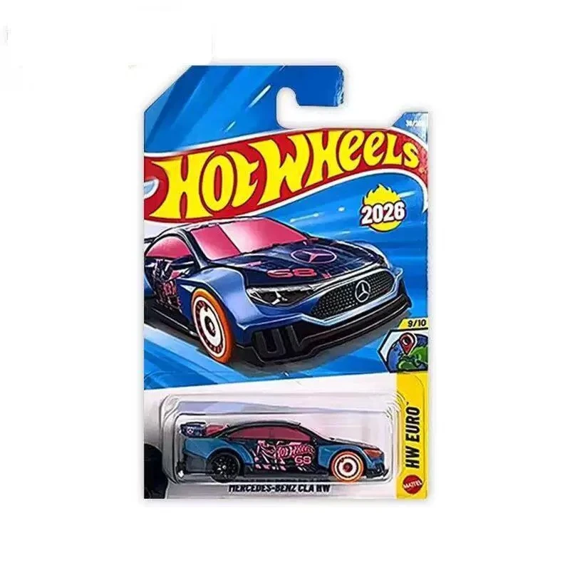 Coche Original Hot Wheels MERCEDES BENZ CLA, juguetes, vehículo fundido a presión 1/64, colección de modelos de aleación HW EURO, regalo de cumpleaños