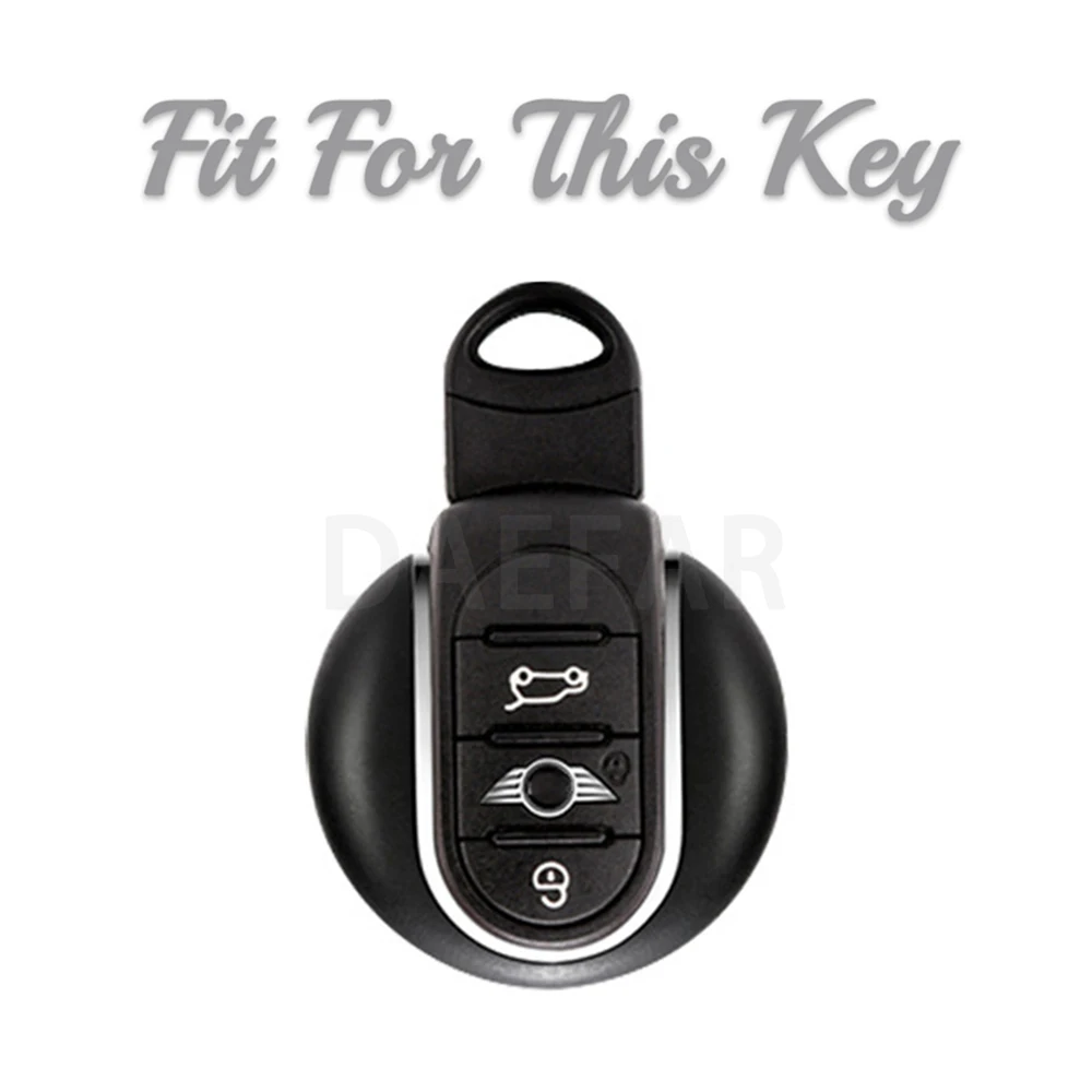 For BMW MINI COOPER S ONE JCW F54 F55 F56 F57 F60 CLUBMAN COUNTRYMAN TPU Key Fob Cover Key Protection Case view 3