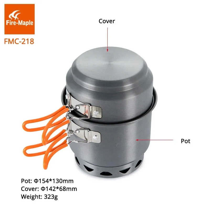 火メープルキャンプ調理器具セット屋外コンパクト折りたたみ熱exchang