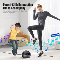 Smart Jump Rope Machine Electric Music Jump Rope Smart Counting Rope 1-10 Speed Levels Bluetooth Remote Control