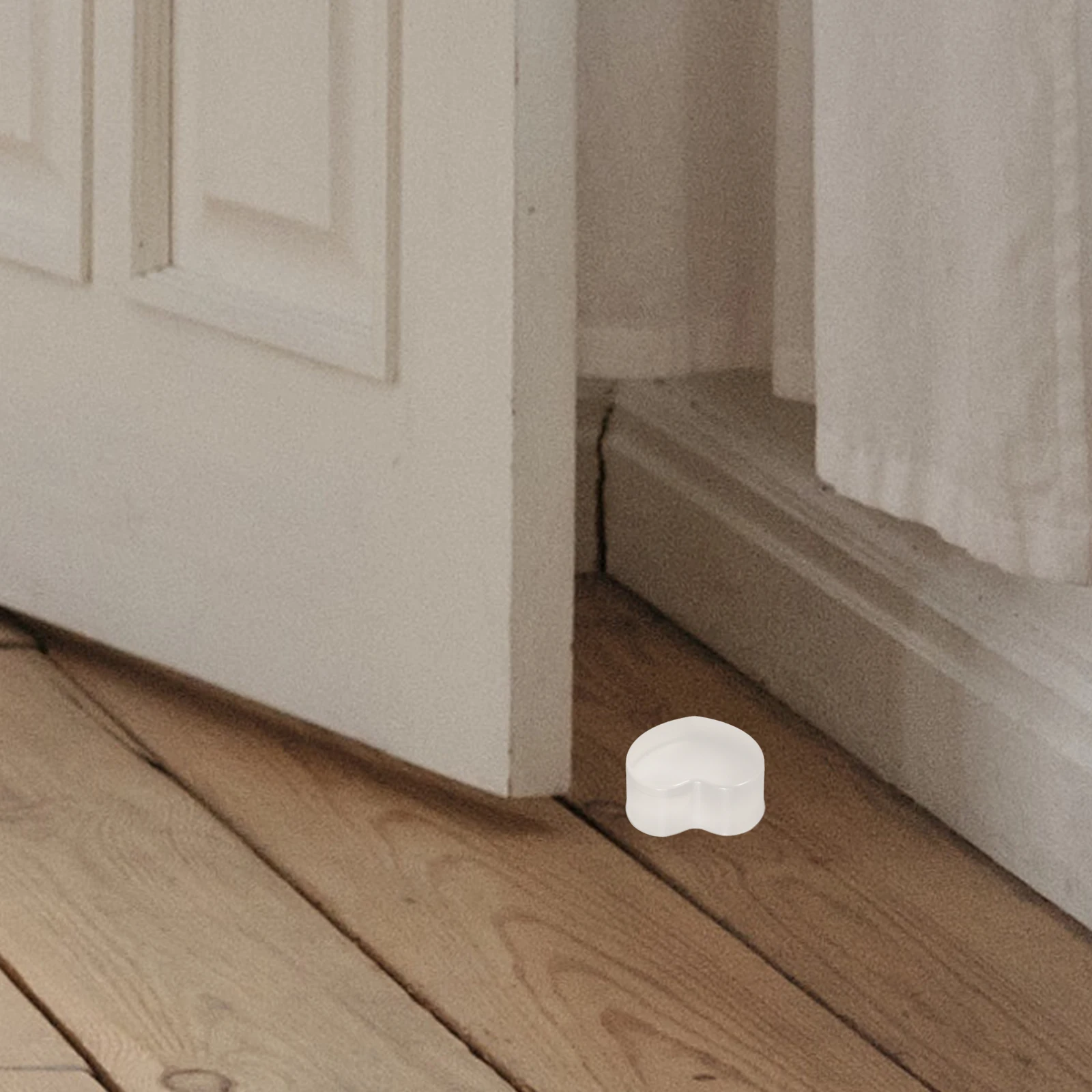 

2pcs Thicken Heavy Duty Stop Floor Mount Door Stopper For Home Office Hotel Durable Rubber Door Bumpers Non Slip