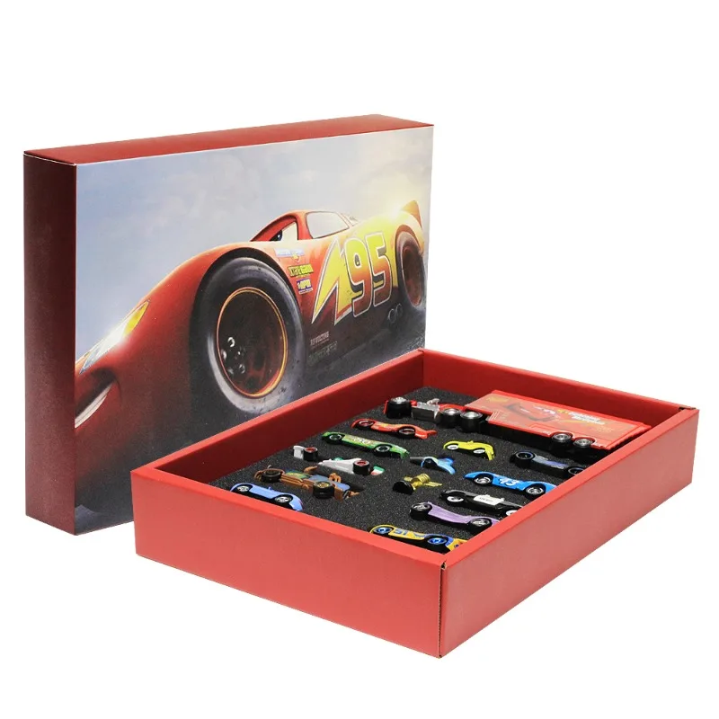 

"Car Story Alloy car radiator Hot Spring Town Gift Box Set Children's toy Boy Birthday Present Car model."