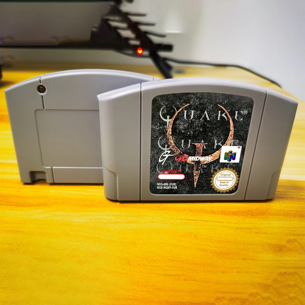 Π΄Π»Ρ ΠΈΠ³ΡΠΎΠ²ΡΡ
ΠΊΠ°ΡΡ N64 Quake 64 (Π²Π΅ΡΡΠΈΡ Π‘Π¨Π NTSC EUR PAL) Π΄Π»Ρ ΠΈΠ³ΡΠΎΠ²ΡΡ
ΠΊΠ°ΡΡ N64 Quake 64 (Π²Π΅ΡΡΠΈΡ Π‘Π¨Π NTSC EUR PAL)