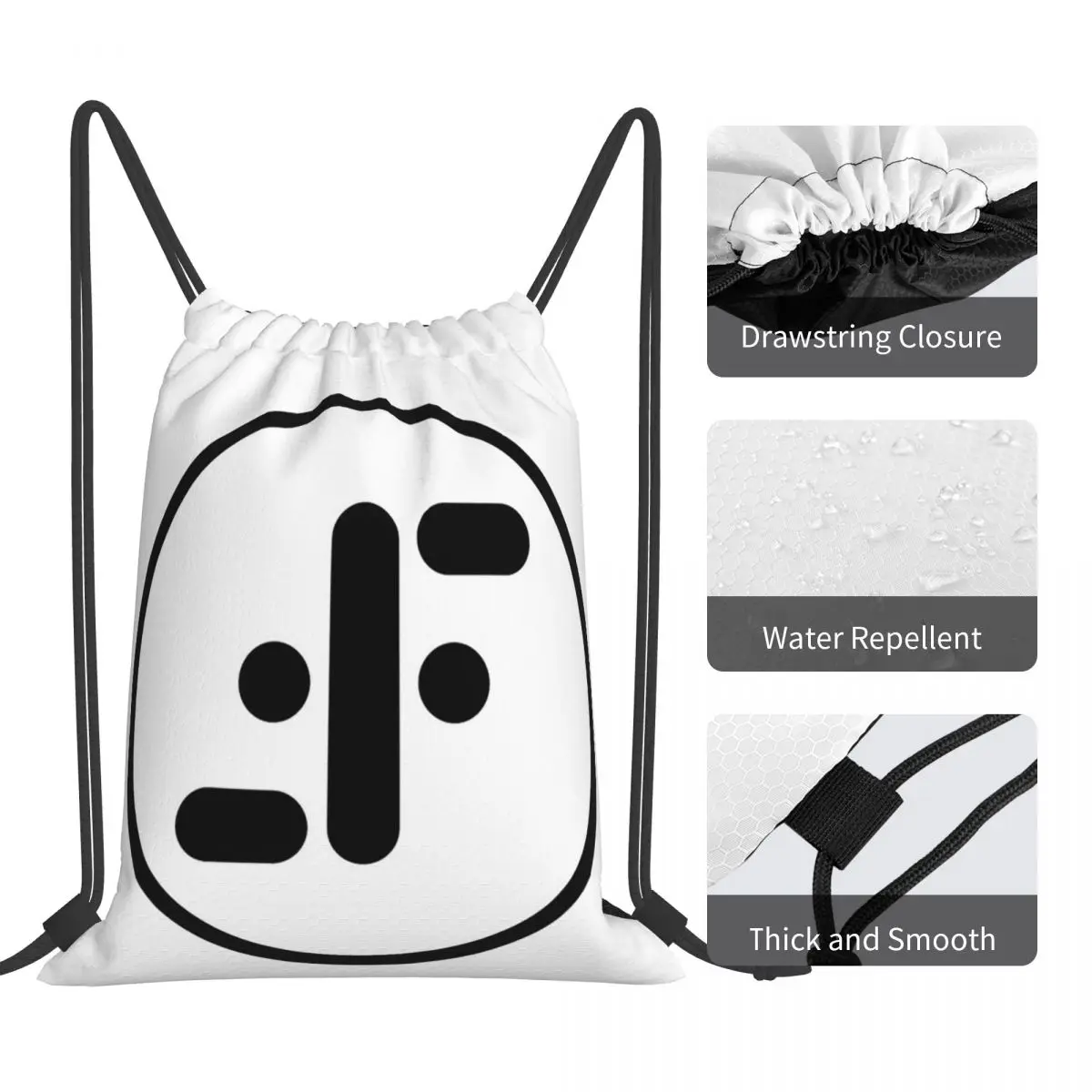 The Visitors Backpacks Casual Portable Drawstring Bags Storage Bag Book Bags For Man Woman School