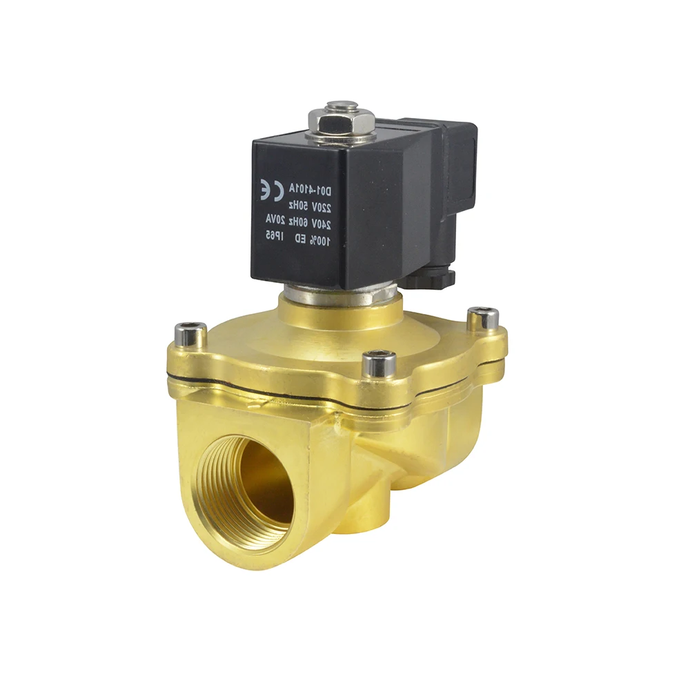 

High-Efficiency 24V Brass Solenoid Valves Normally Closed Wrought Copper Electric Magnetic Valve