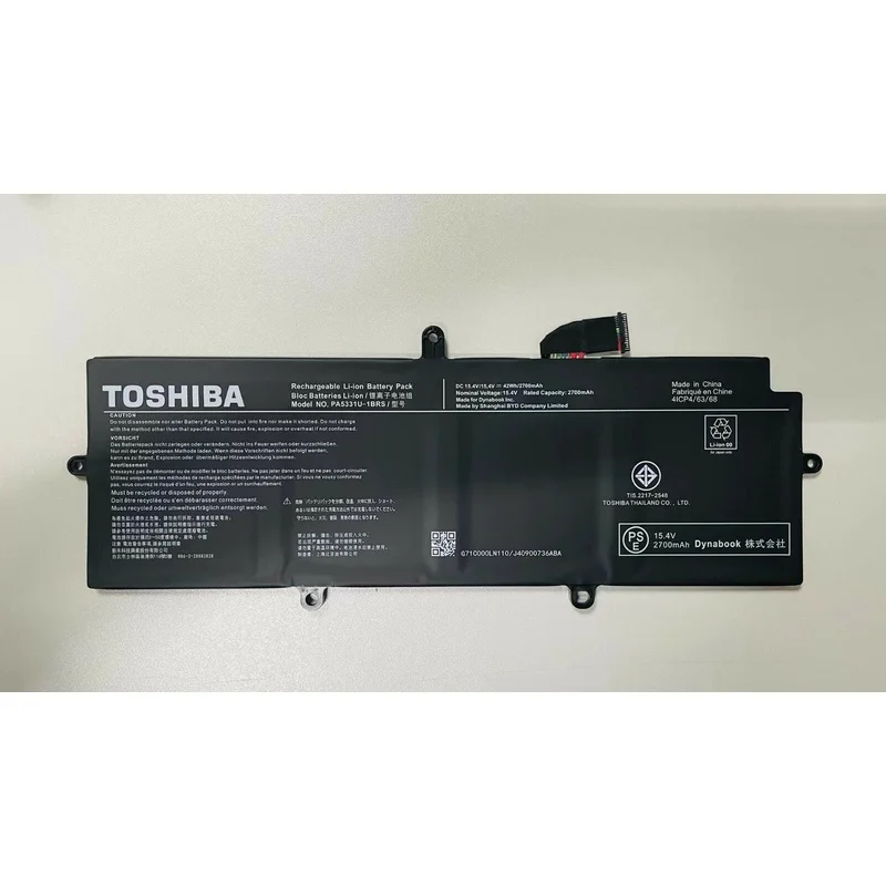 Original PA53331U-1BRS Battery Suitable for Toshiba Portege A30-E A30-E-10N A30-E-120 42Wh