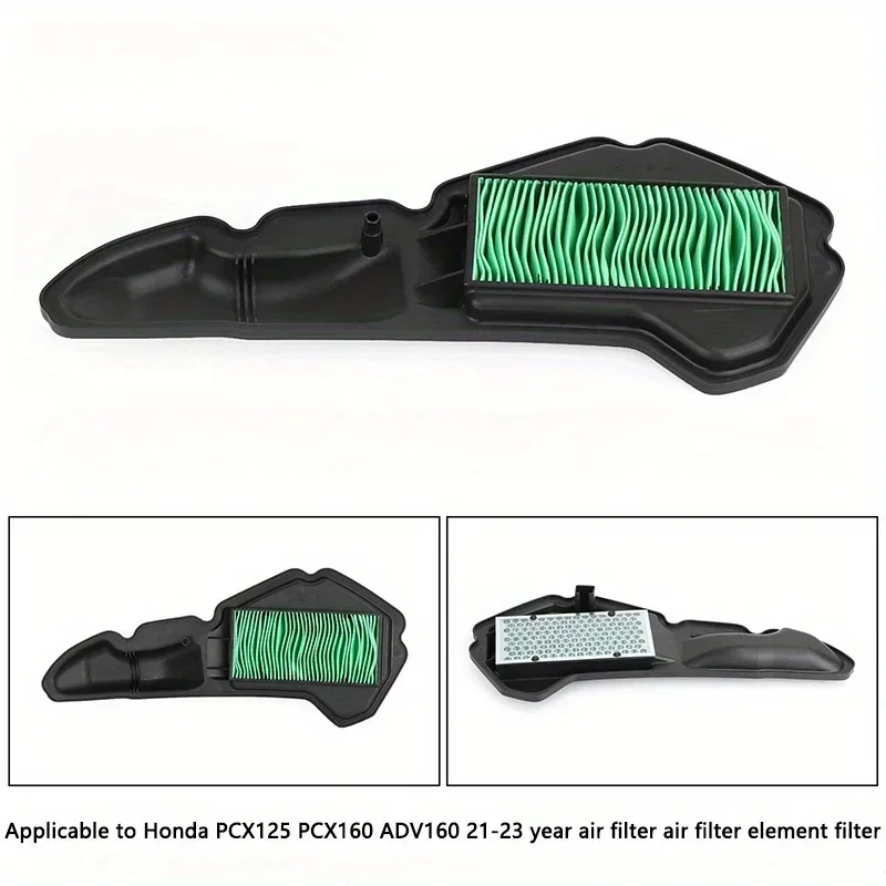 

Premium Air Filter for Honda PCX125 & PCX160 ADV160 (2021-2023) - Durable ABS, Triangle Shape, Motorcycle Accessory