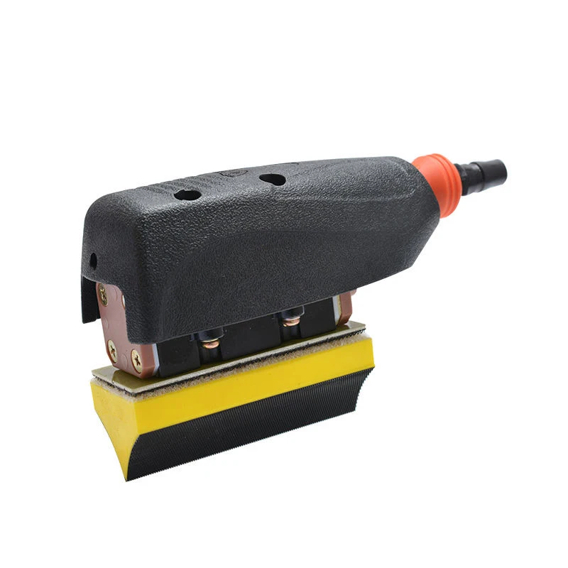 Pneumatic Orbital Sandpaper Machine Square Sander for Factories Wood Metal Furniture Grinding & Polishing Reciprocating groove