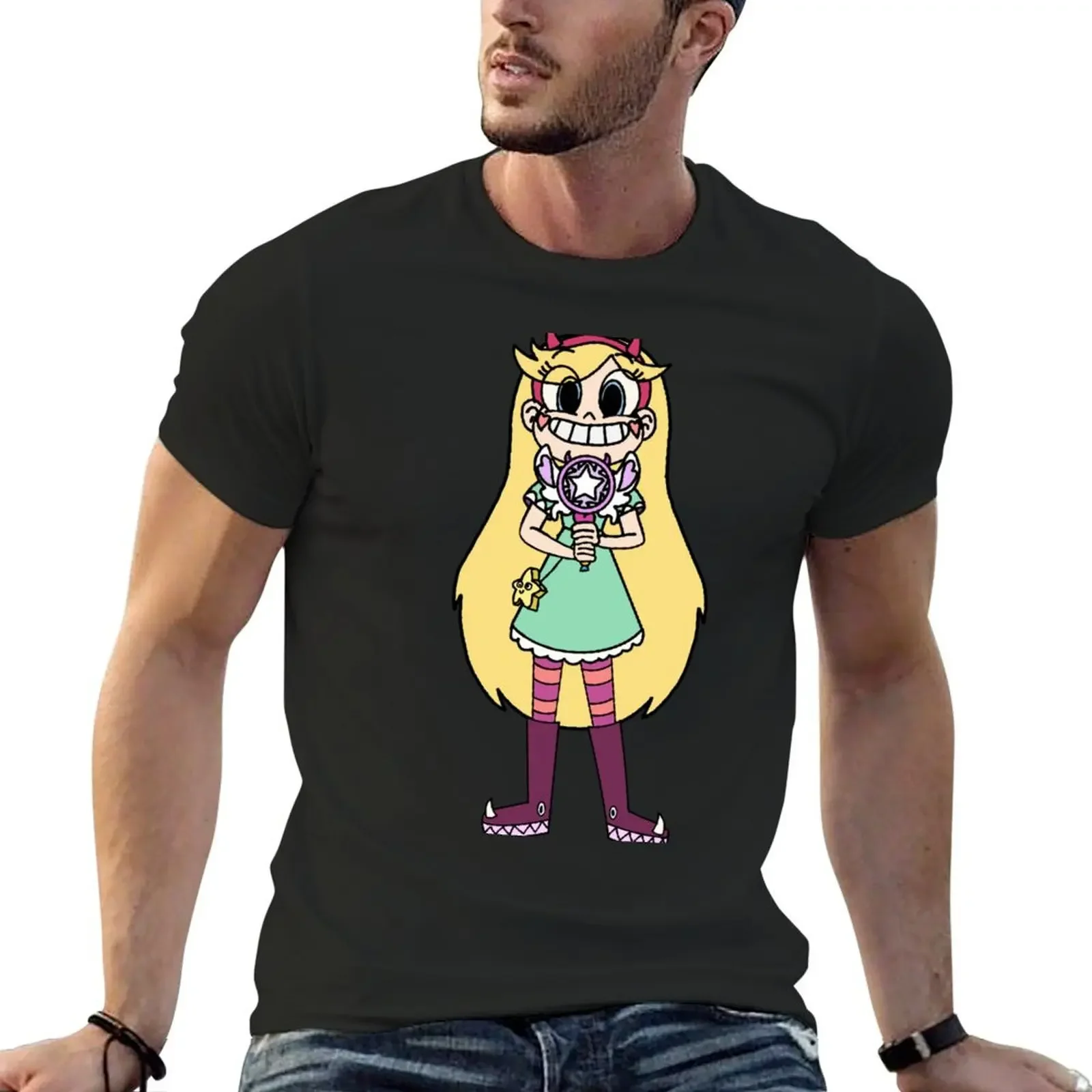 

Star Butterfly T-Shirt oversized plain blacks mens t shirt graphic
