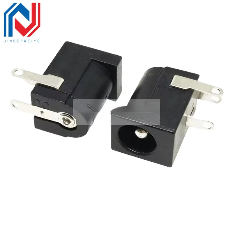10pcs DC005 DC002 Power Socket 3.5x1.3mm 5.5x2.1mm 5.5x2.5mm DC Power Socket USB Three-Leg Direct Plug socket female connector
