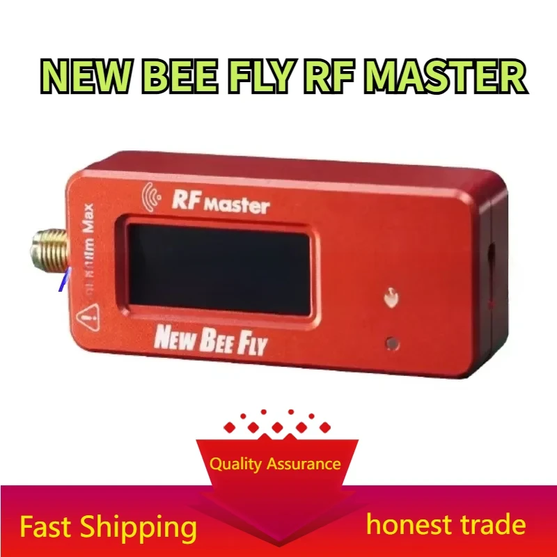 NEW BEE FLY RF MASTER Portable Wide Frequency Tester Power Meter Attenuator