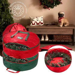 Christmas Stuff Festive Storage Bag Large Capacity Festival Garland Storage Bag For Outdoors