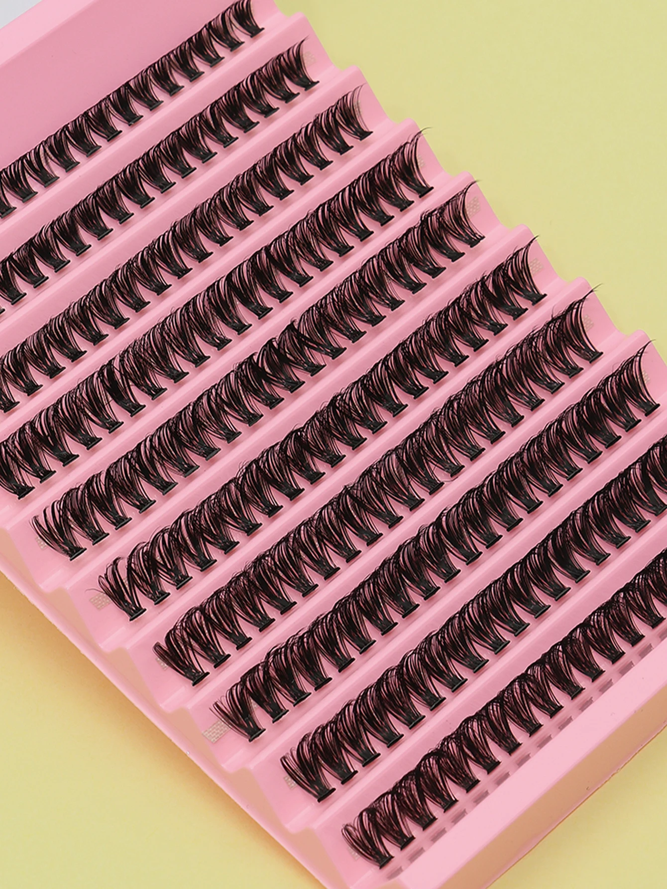 200cluster 11-15MM C curl mix stile Estensione ciglia individuale Ciglia alate Fasci di ciglia segmentate naturali Strumenti per il trucco