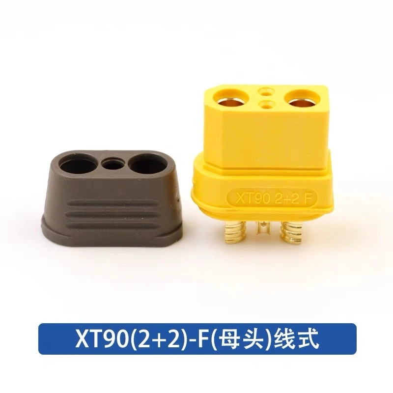 1PCS/LOT   XT90(2+2)-F   XT90(2+2)-M    XT90I(2+2)PW-M   XT90I high current plug aviation model lithium battery connector