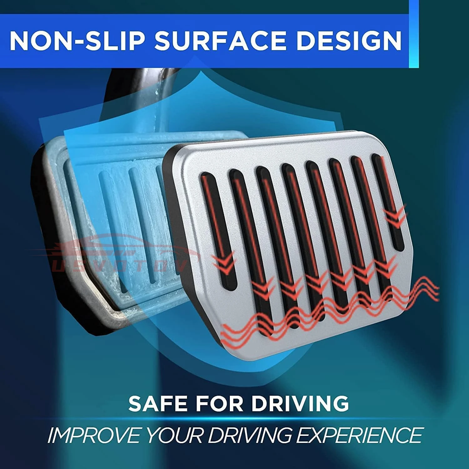 ل جديد تسلا نموذج Y إطلاق 2025 + العرعر 2025 دواسات القدم غطاء الملحقات عدم الانزلاق PC سبيكة + ABS مسرع الغاز الوقود الفرامل