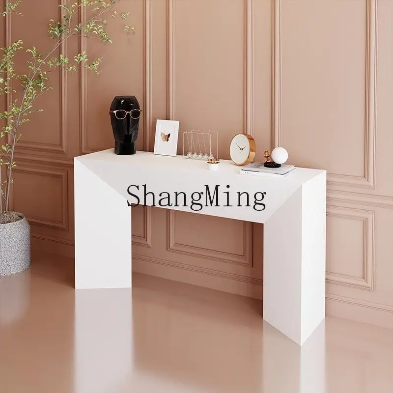 

FG New Chinese Extremely Narrow Wall Entrance Viewing Platform Modern Cabinet Simple Home Table