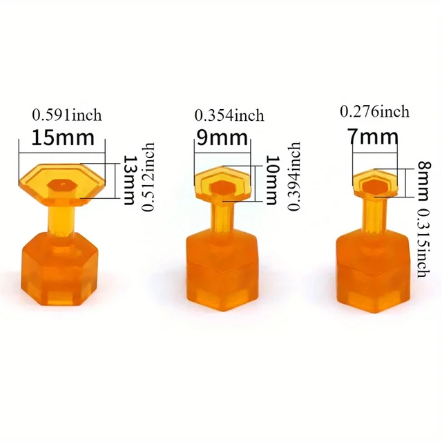 10pcs Glue Tabs for Paintless Dent Repair (PDR) - Car Body Dent Removal Accessories 2