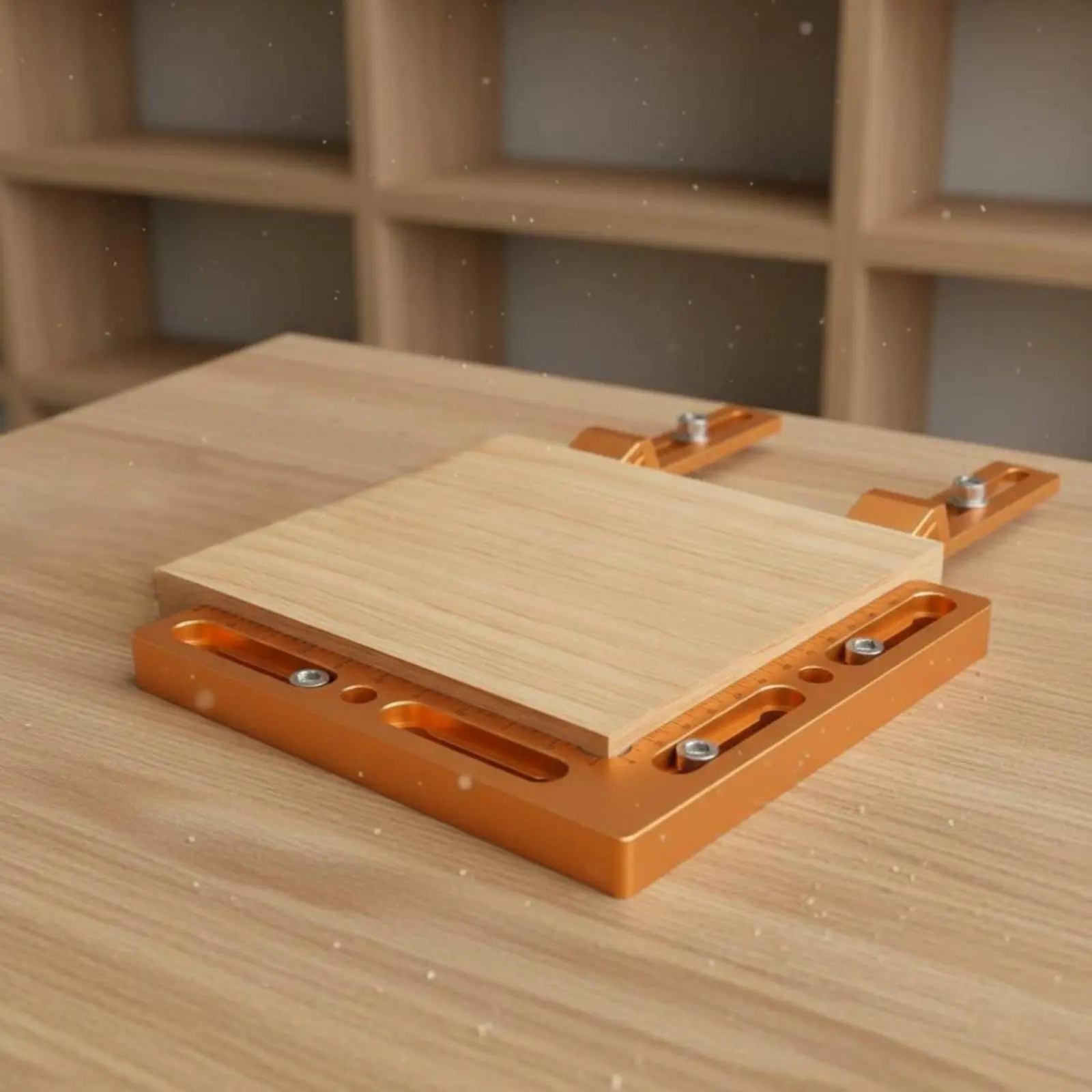 90 Degree Corner Clamp Precision Scale 90-Degree Angle Positioning Jig 90-Degree Angle Clamping Jig Adjustable Wood Panel