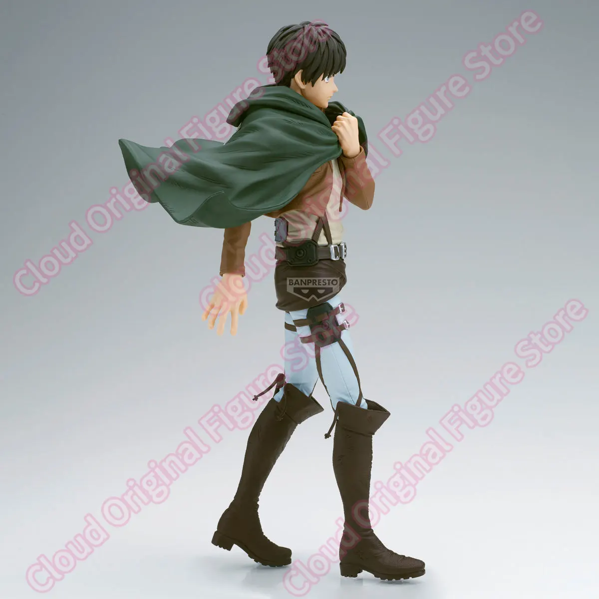 En Stock 100% Original BANDAI BANPRESTO Grandista ataque a los Titanes Levi Ackerman figuras de Anime juguetes de modelos coleccionables